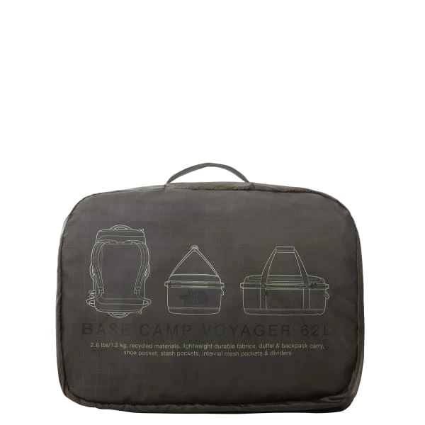 Duffels THE NORTH FACE BC VOYAGER DUFFEL 62L NWTPEGRN/TNFBLK 23 Vert 5 Duffels THE NORTH FACE BC VOYAGER DUFFEL 62L NWTPEGRN/TNFBLK 23 Vert – Image 5