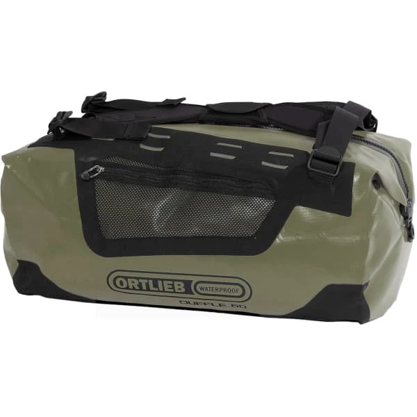 Duffels ORTLIEB DUFFEL 60L OLIVE-BLACK 22 Vert 2 Duffels ORTLIEB DUFFEL 60L OLIVE-BLACK 22 Vert – Image 2