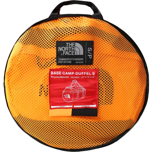 Duffels THE NORTH FACE BASE CAMP DUFFEL S CONEORNG/TNFBLCK 23 Noir / Orange 4 Duffels THE NORTH FACE BASE CAMP DUFFEL S CONEORNG/TNFBLCK 23 Noir / Orange – Image 4