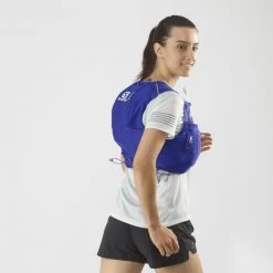 Sacs Hydratation SALOMON ADV SKIN 8 SET W CLEMATIS BLUE/ALLOY 21 Bleu -Sacs de voyage Soldes Boutique 9 83649 lc1514000 03