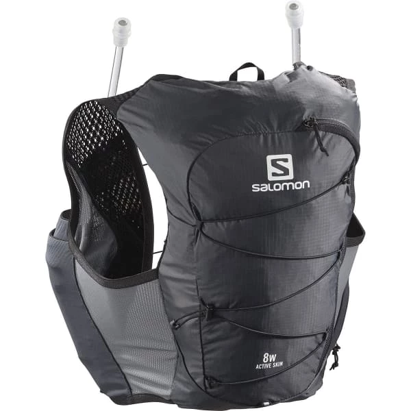 Sacs Hydratation SALOMON ACTIVE SKIN 8 W SET EBONY/BLACK 21 Gris 1 Sacs Hydratation SALOMON ACTIVE SKIN 8 W SET EBONY/BLACK 21 Gris