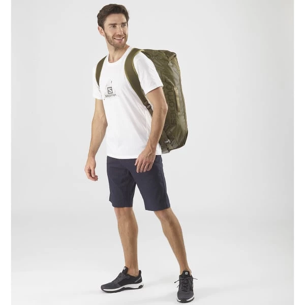 Duffels SALOMON BAG OUTLIFE DUFFEL 45 OLIVE NIGHT/MARTINI OLIVE 22 Vert 4 Duffels SALOMON BAG OUTLIFE DUFFEL 45 OLIVE NIGHT/MARTINI OLIVE 22 Vert – Image 4