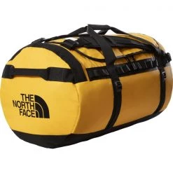 Duffels THE NORTH FACE BASE CAMP DUFFEL L SUMMIT GOLD/TNF BLACK 23 Jaune