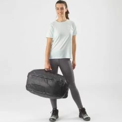 Duffels SALOMON BAG OUTLIFE DUFFEL 45 BLACK/EBONY 22 Noir -Sacs de voyage Soldes Boutique 9 97334 bag outlife duffel 45 black ebony lc1566700 04