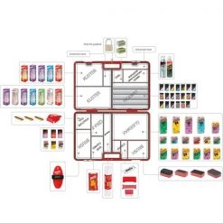 Outillage Fart SWIX MALLETTE FARTAGE FOND NEW 23 Rouge 5 Outillage Fart SWIX MALLETTE FARTAGE FOND NEW 23 Rouge -Sacs de voyage Soldes Boutique malette fart fond T550 04